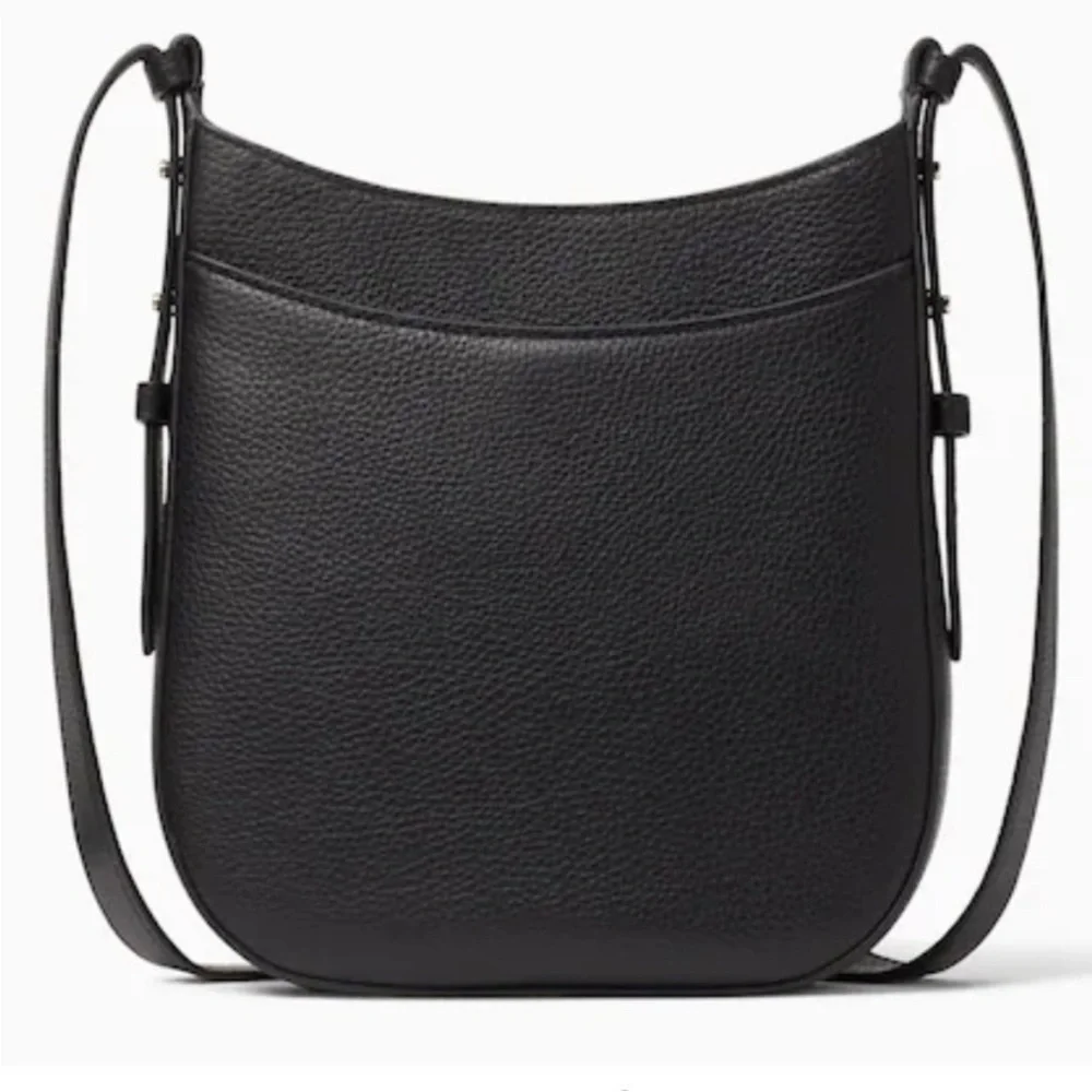 Kate spade NEW YORK North South Leila Crossbody crossbody bag black leather - Picture 3 of 10
